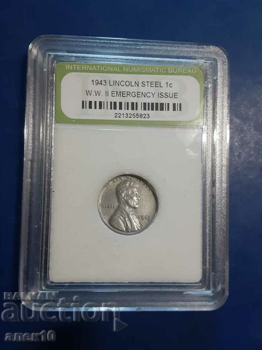 SUA 1 cent 1943