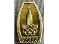 574 USSR Olympic badge Olympics Moscow 1980.