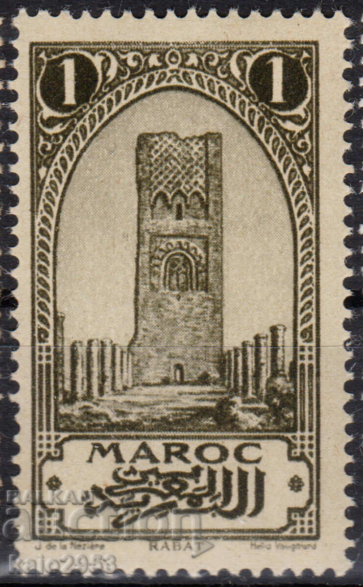 Morocco-1923-Regular-Mosque in Rabat, MLH