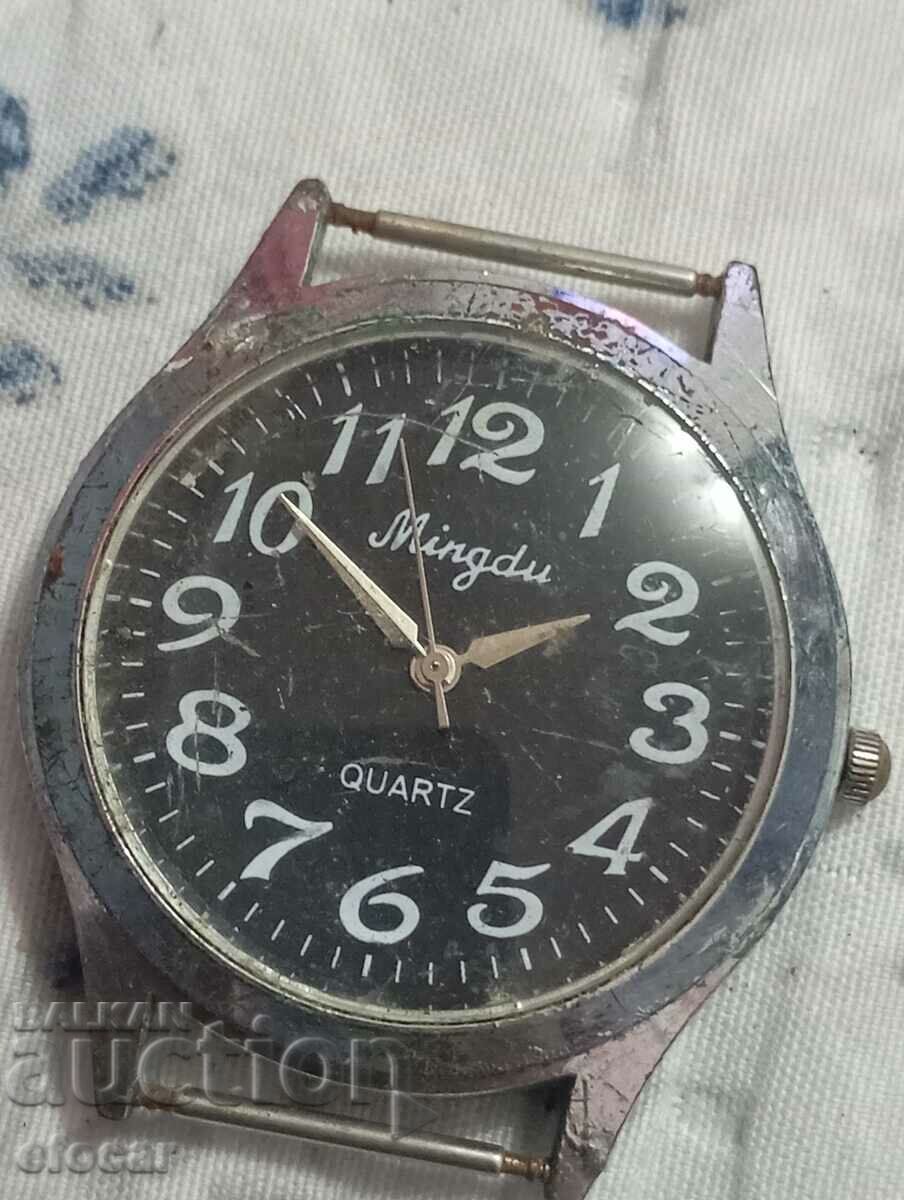 Mingdu men's watch starts from 0.01 cents