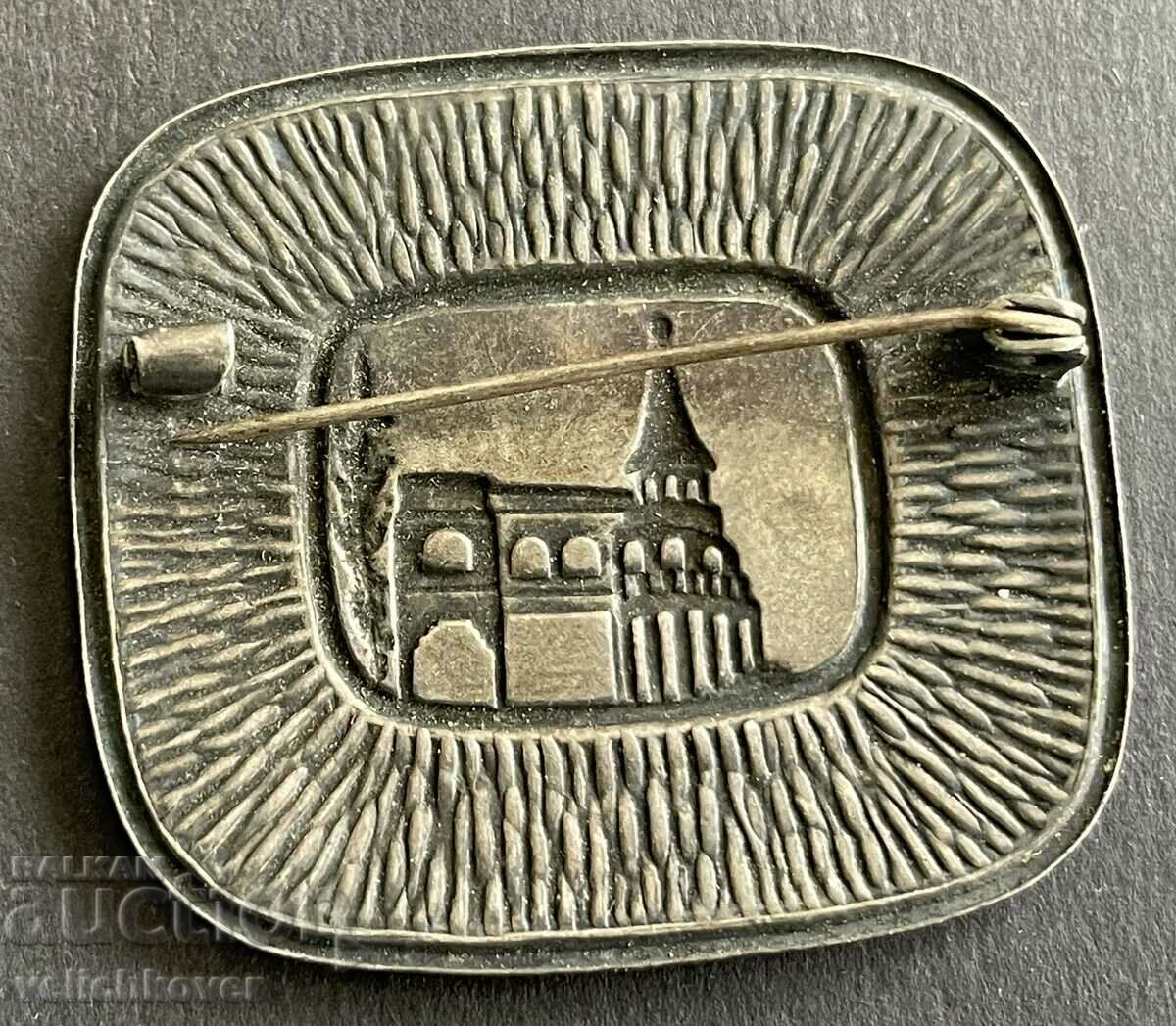 37446 Hungary Badge Brooch Budapest Fishermen's Towers 1960s with price 8.00 BGN | € 4.09 37446 Hungary Badge Brooch Budapest Fishermen's Towers 1960s with price 8.00 BGN | € 4.09