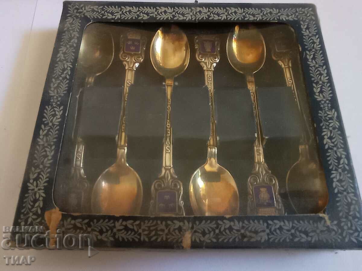 Silver-plated spoons -0.01st