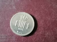 Люксембург 10 франка 1974 год