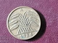1934 10 pfennig A