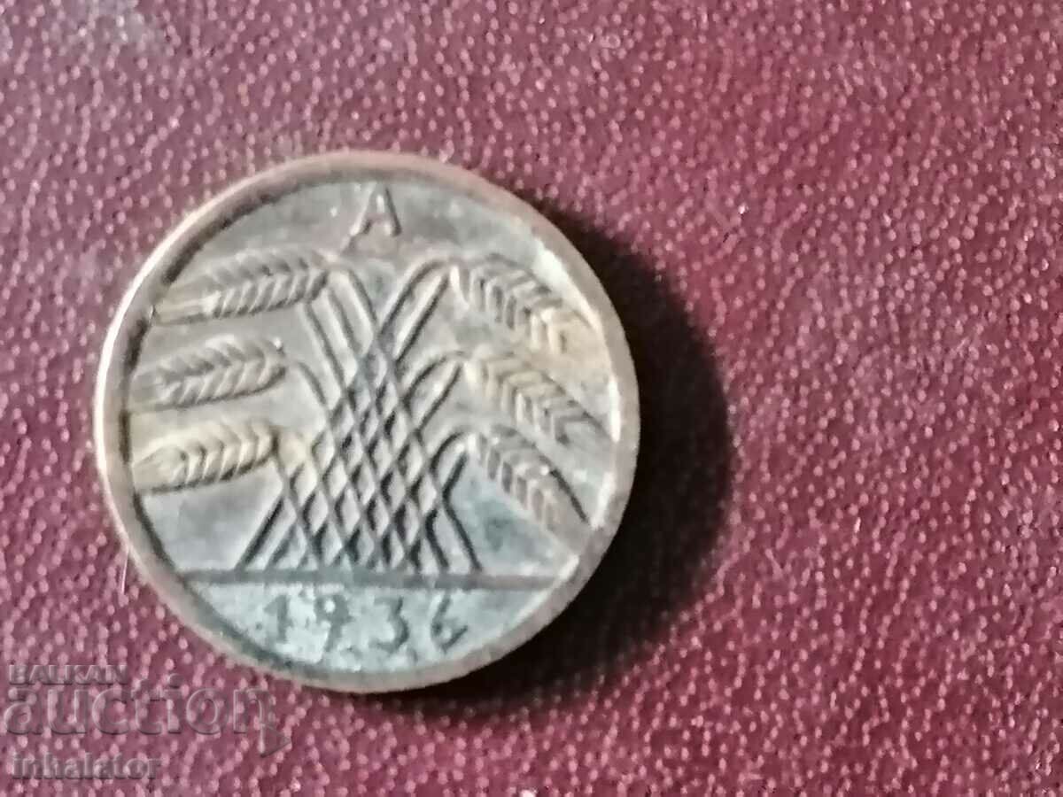 1936 5 pfennig A