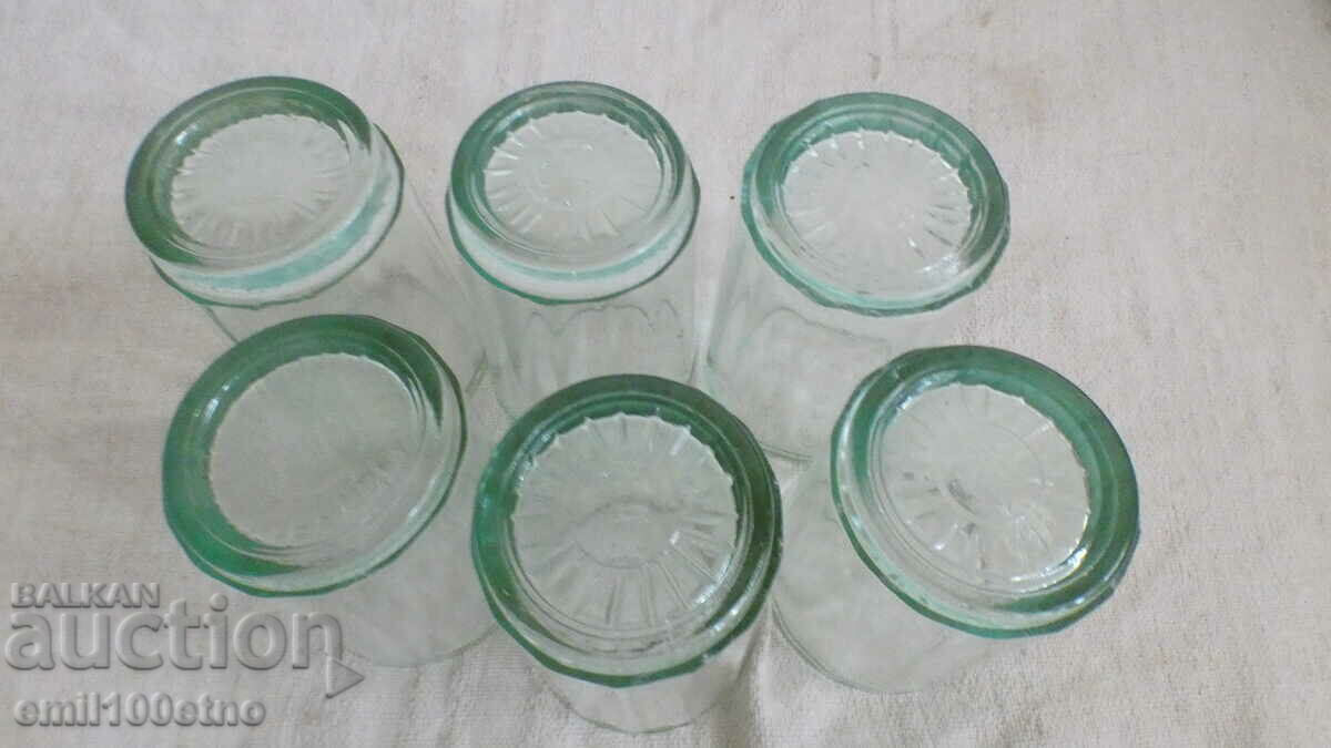 Set of 6 glasses for brandy from the time of the soca - 5 Set of 6 glasses for brandy from the time of the soca - 5