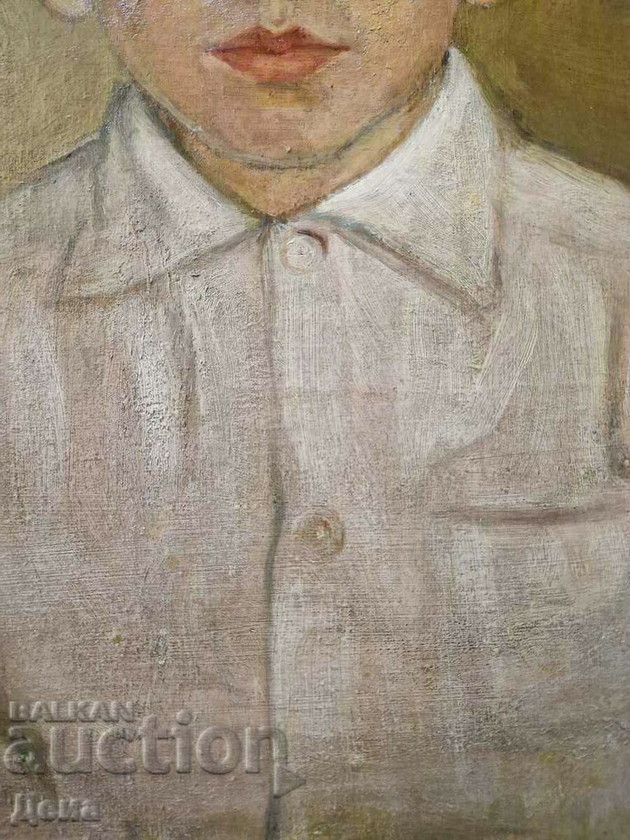 Ангелина Ковачева-Вапорджиева картина 1966г. - 5