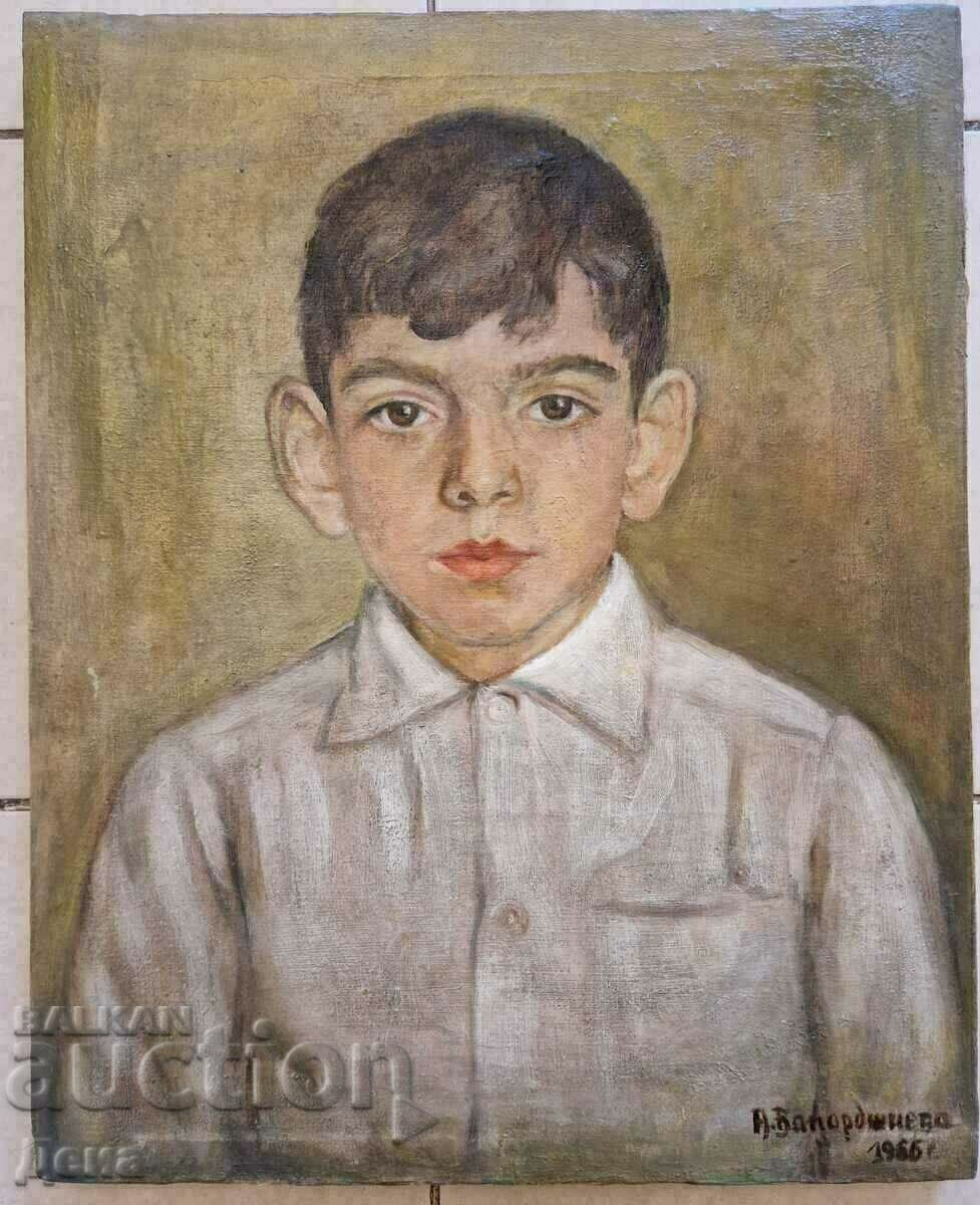 Angelina Kovacheva-Vapordzhieva painting 1966. Angelina Kovacheva-Vapordzhieva painting 1966.