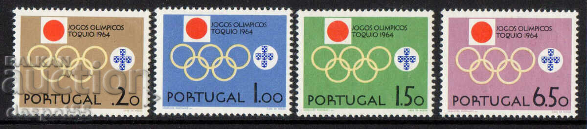 1964. Portugal. Olympic Games - Tokyo, Japan.