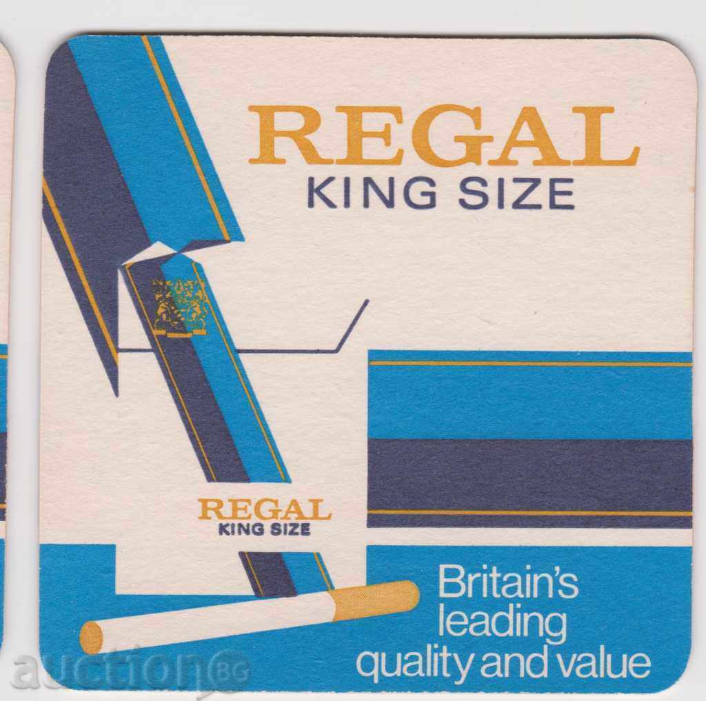 Coaster for Regal King Size 2 pieces with price 0.75 BGN | € 0.38