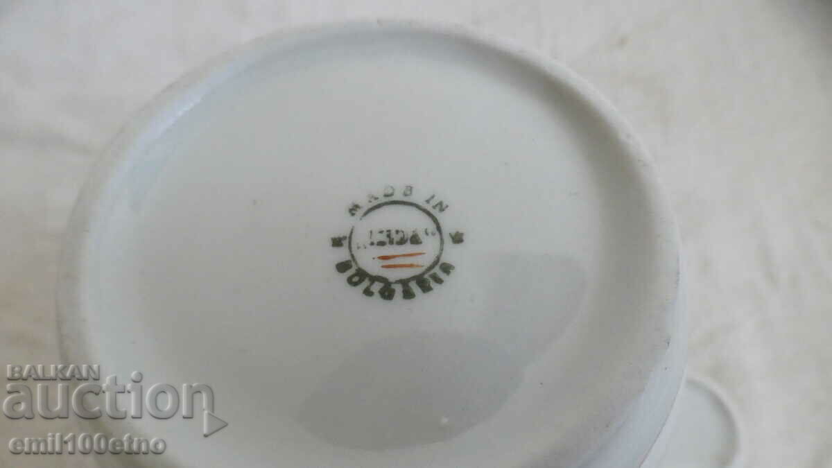 Bure jug set + 2 cups of old Bulgarian Isis porcelain - 5 Bure jug set + 2 cups of old Bulgarian Isis porcelain - 5