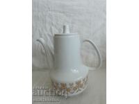 Teapot - jug old Bulgarian porcelain Djanko Stefanov Razgrad