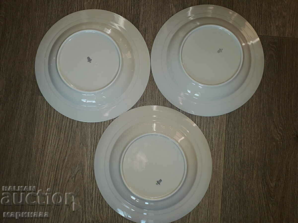 Delivery of NEW SOUP PLATES. PORCELAIN. SWITZERLAND Delivery of NEW SOUP PLATES. PORCELAIN. SWITZERLAND