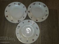 NEW SOUP PLATES. PORCELAIN. SWITZERLAND