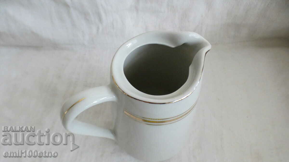 Auction Jug old Bulgarian porcelain Auction Jug old Bulgarian porcelain