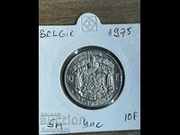10 Franci 1975 Belgia AU/UNC