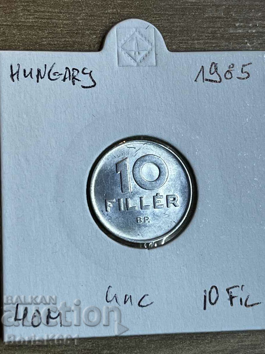 10 Filler 1985 Hungary AU/UNC