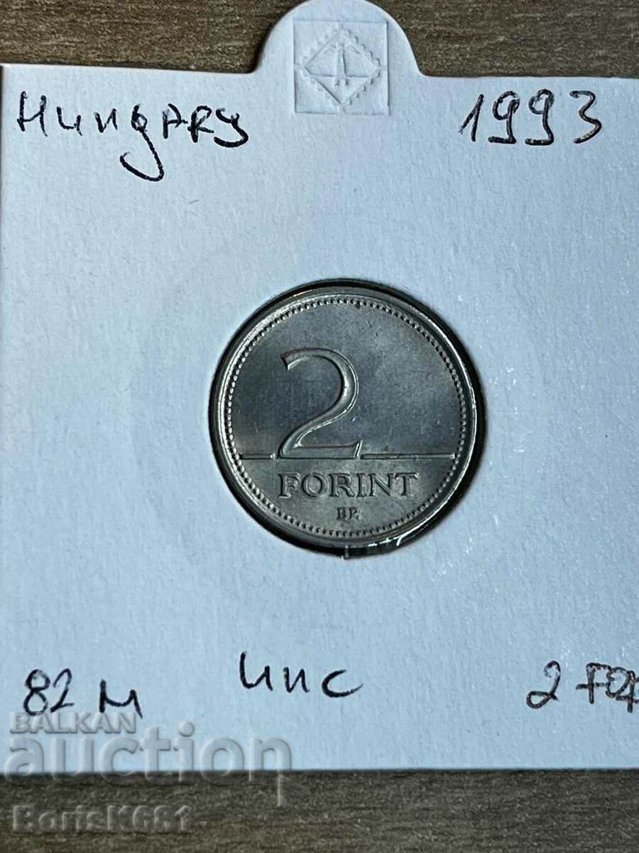 2 Forint 1993 Ουγγαρία AU/UNC