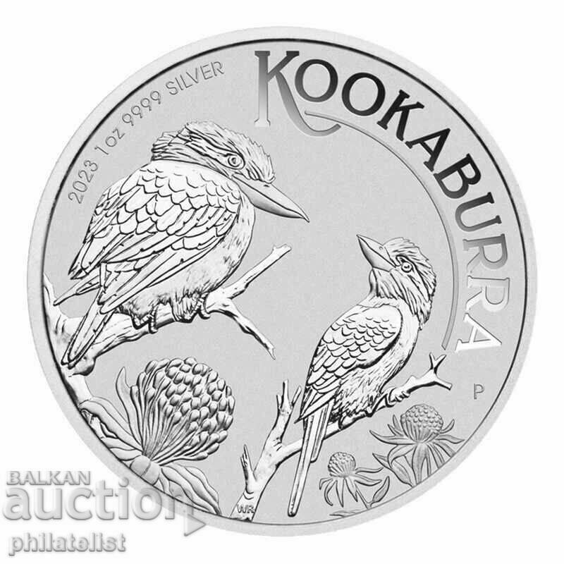 Αυστραλία 2023 - 1 δολάριο - The Australian Kookaburra - 1 OZ