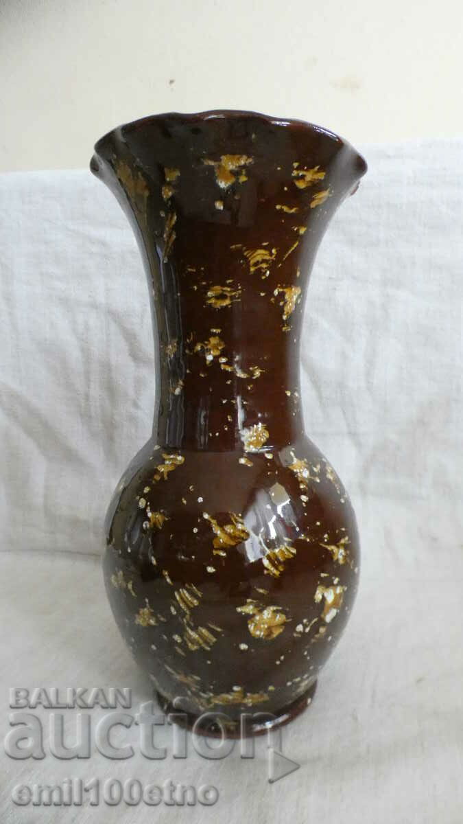 Auction Ceramic vase HN TPK Bulgarian folk art Sofia Auction Ceramic vase HN TPK Bulgarian folk art Sofia