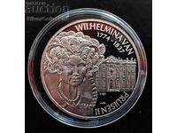 Сребро Медал Вилхелмина ван Прусен II Нидерландия