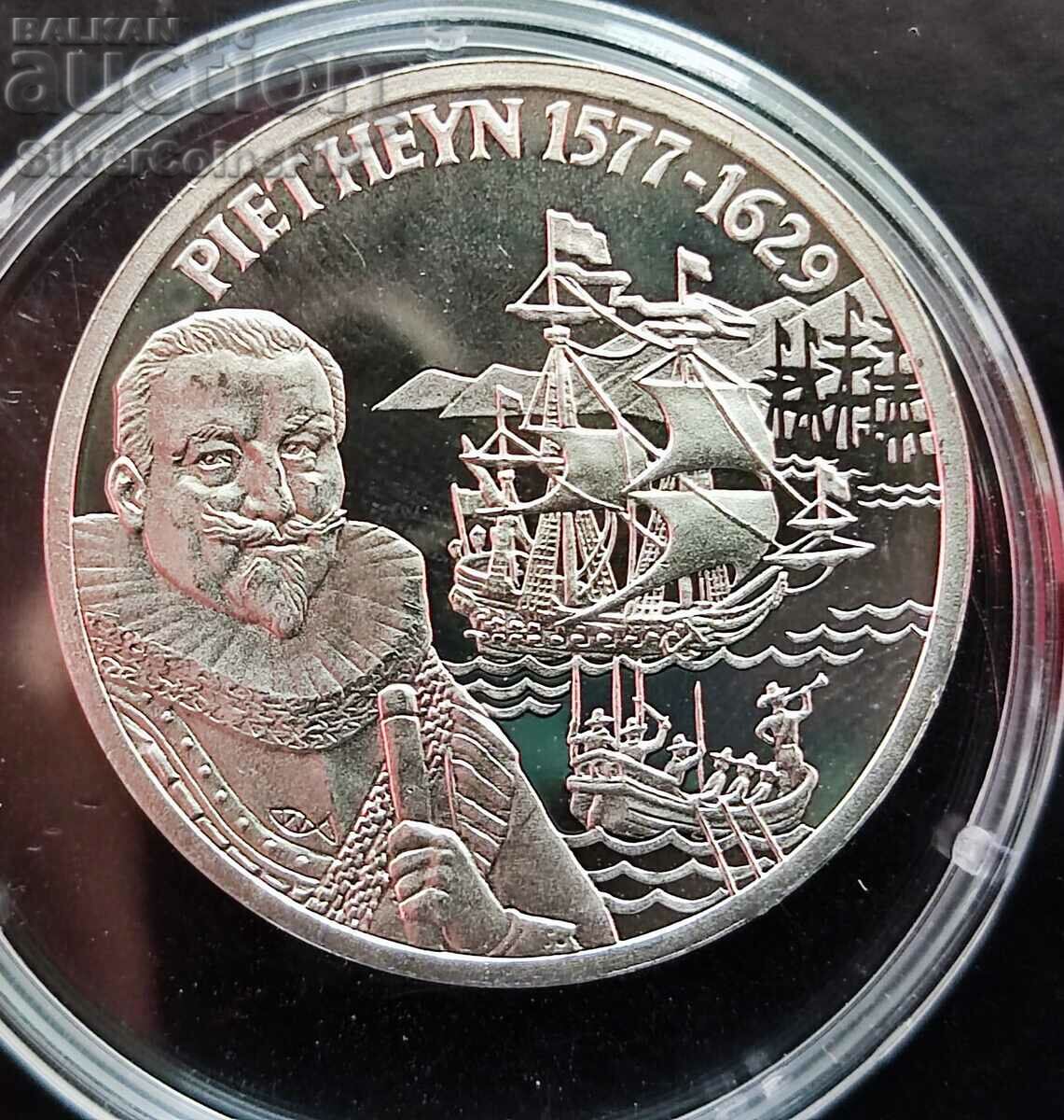 Сребро Медал Петен Нидерландия