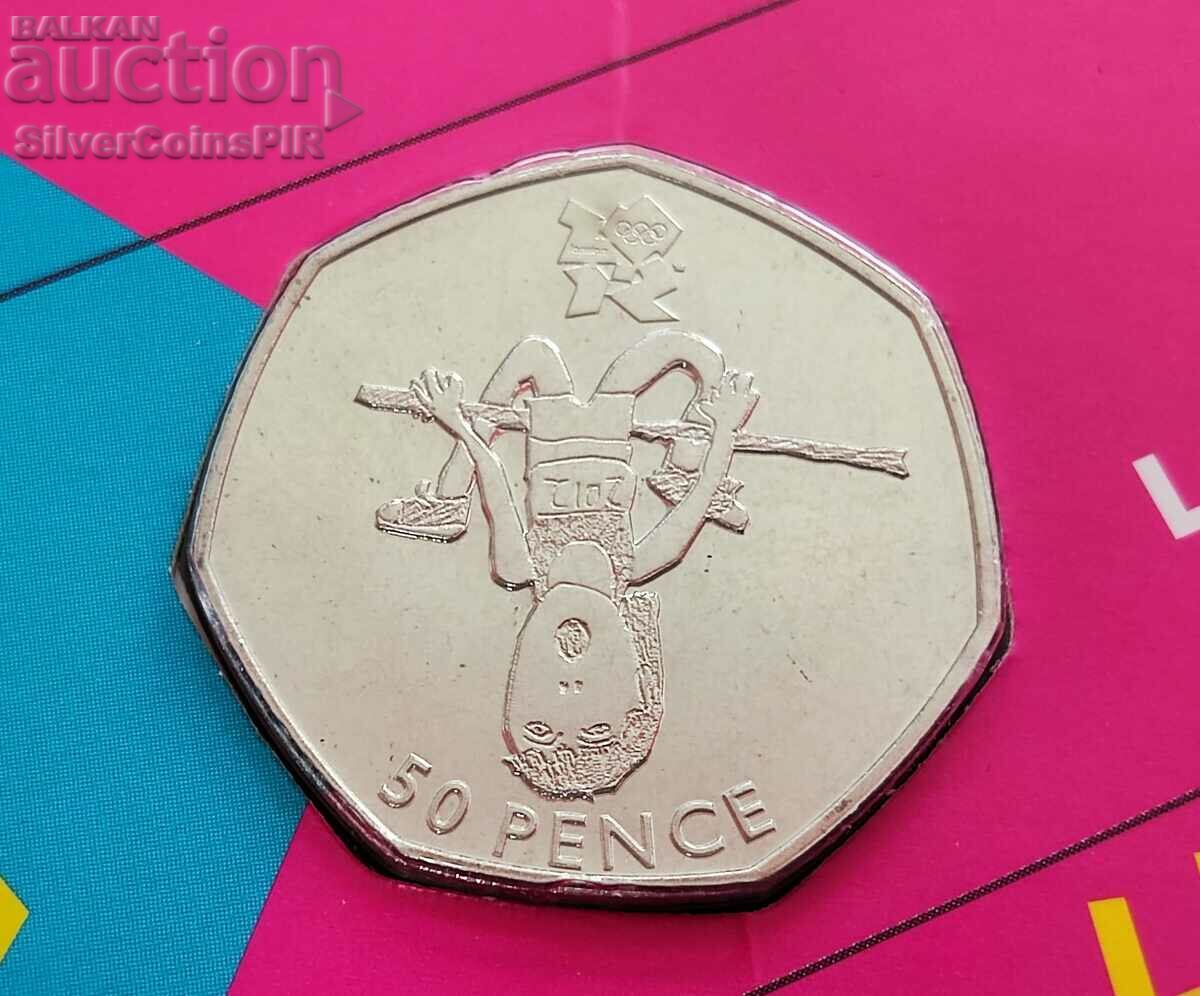 50 Pence 2011 Child Olympics Great Britain