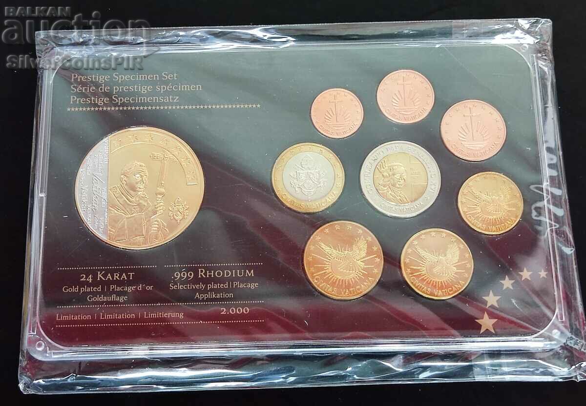Пробен Премиум Сет Евро Монети 2012 Ватикана