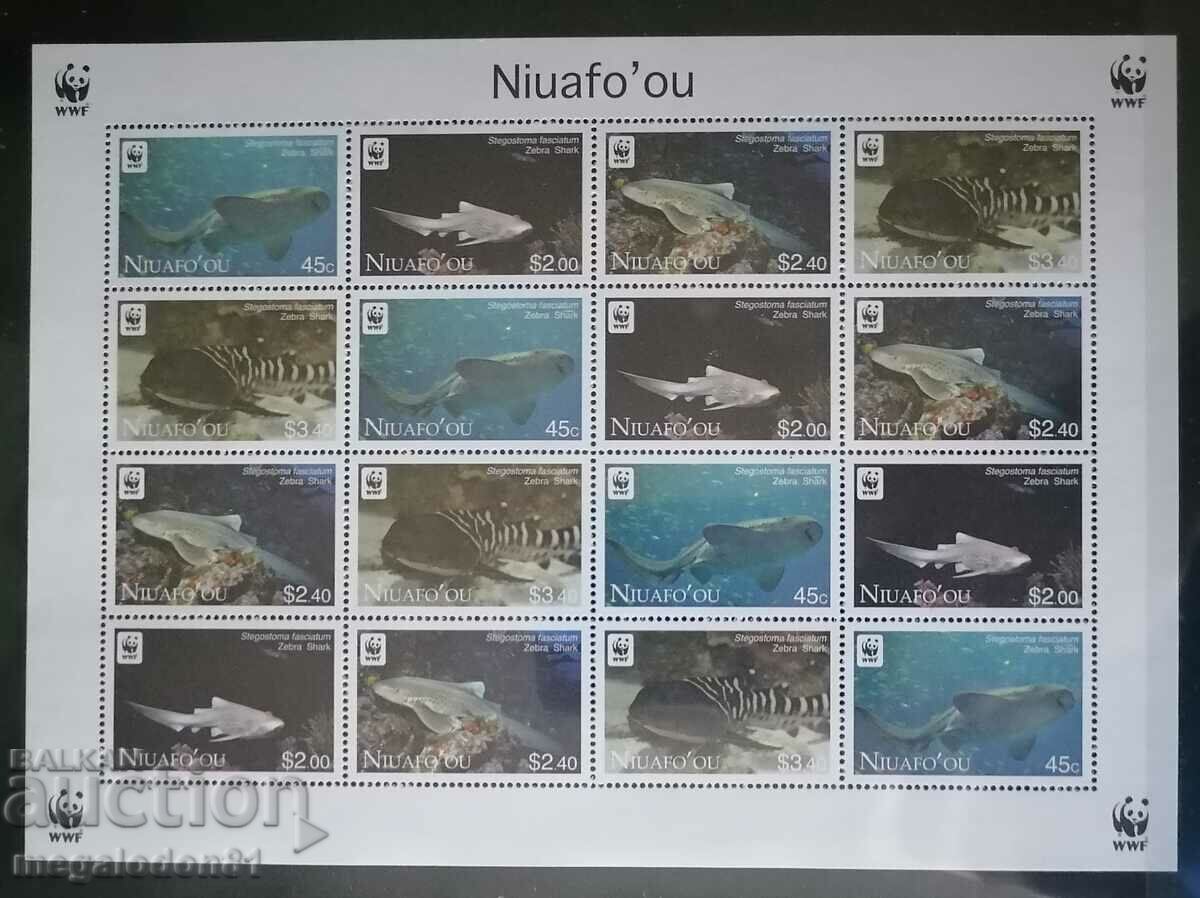 Ниуафо' оу - WWF,  зеброва  акула