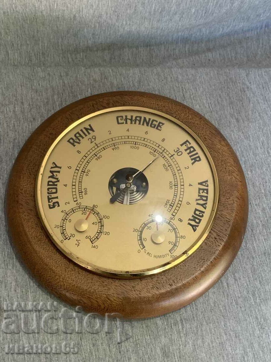 βαρόμετρο θερμόμετρο υγρόμετρο