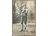 Postcard Violinist
