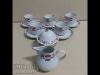 Porcelain tea set