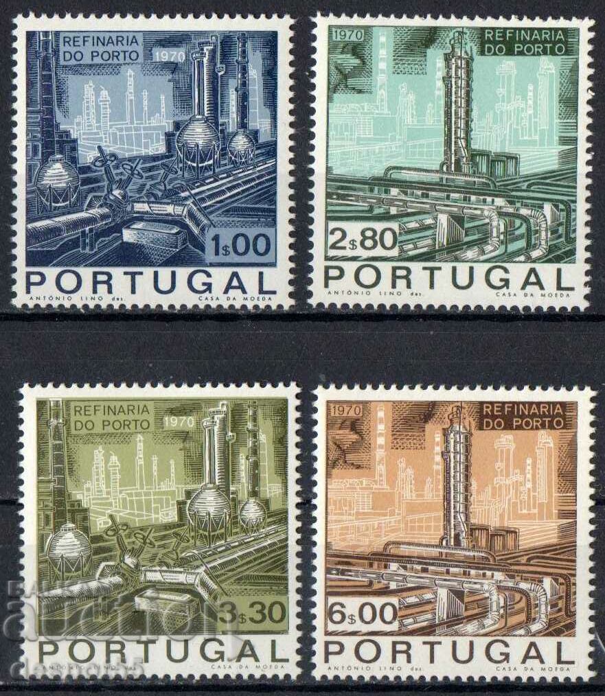 1970. Portugalia. Deschiderea rafinăriei de petrol din Porto.