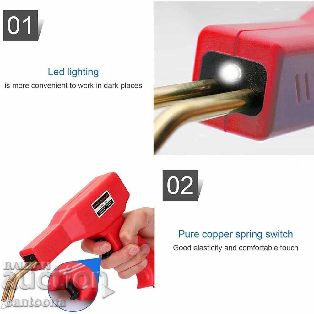 Licitație Fier de lipit pentru lipirea plasticului, complet cu 200 de cleme