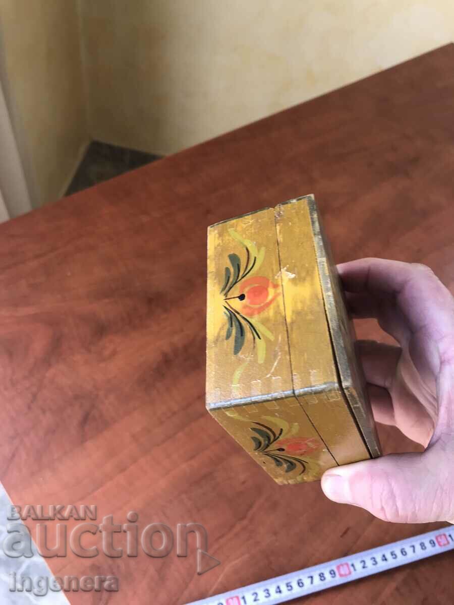 BOX WOOD PYROGRAPH DRAWING ANTIQUE FROM SOCA MOSTRA - 5 BOX WOOD PYROGRAPH DRAWING ANTIQUE FROM SOCA MOSTRA - 5