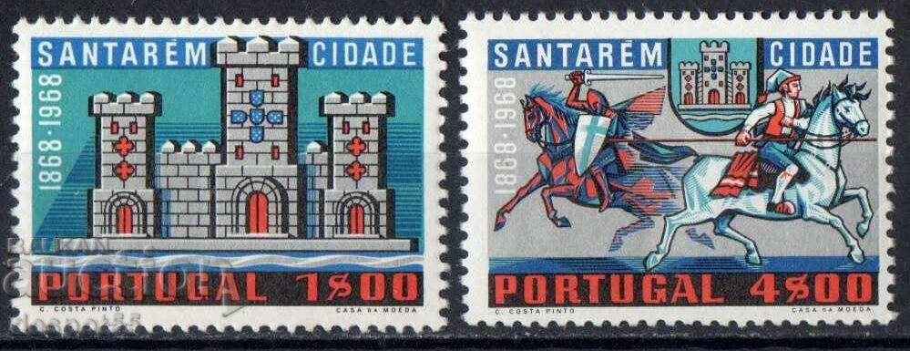 1970. Portugal. The 100th anniversary of the city of Santarem.