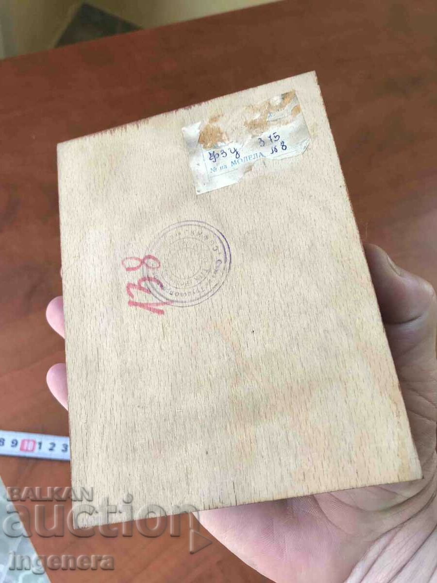 BOX WOOD PYROGRAPH DRAWING ANTIQUE FROM SOCA MOSTRA - 6 BOX WOOD PYROGRAPH DRAWING ANTIQUE FROM SOCA MOSTRA - 6