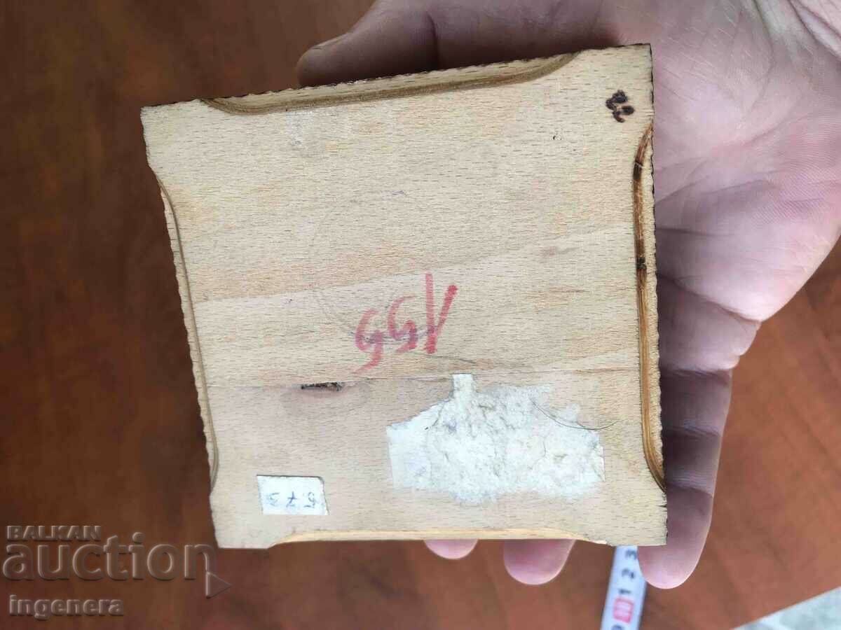 BOX WOOD PYROGRAPH DRAWING ANTIQUE FROM SOCA MOSTRA - 6 BOX WOOD PYROGRAPH DRAWING ANTIQUE FROM SOCA MOSTRA - 6