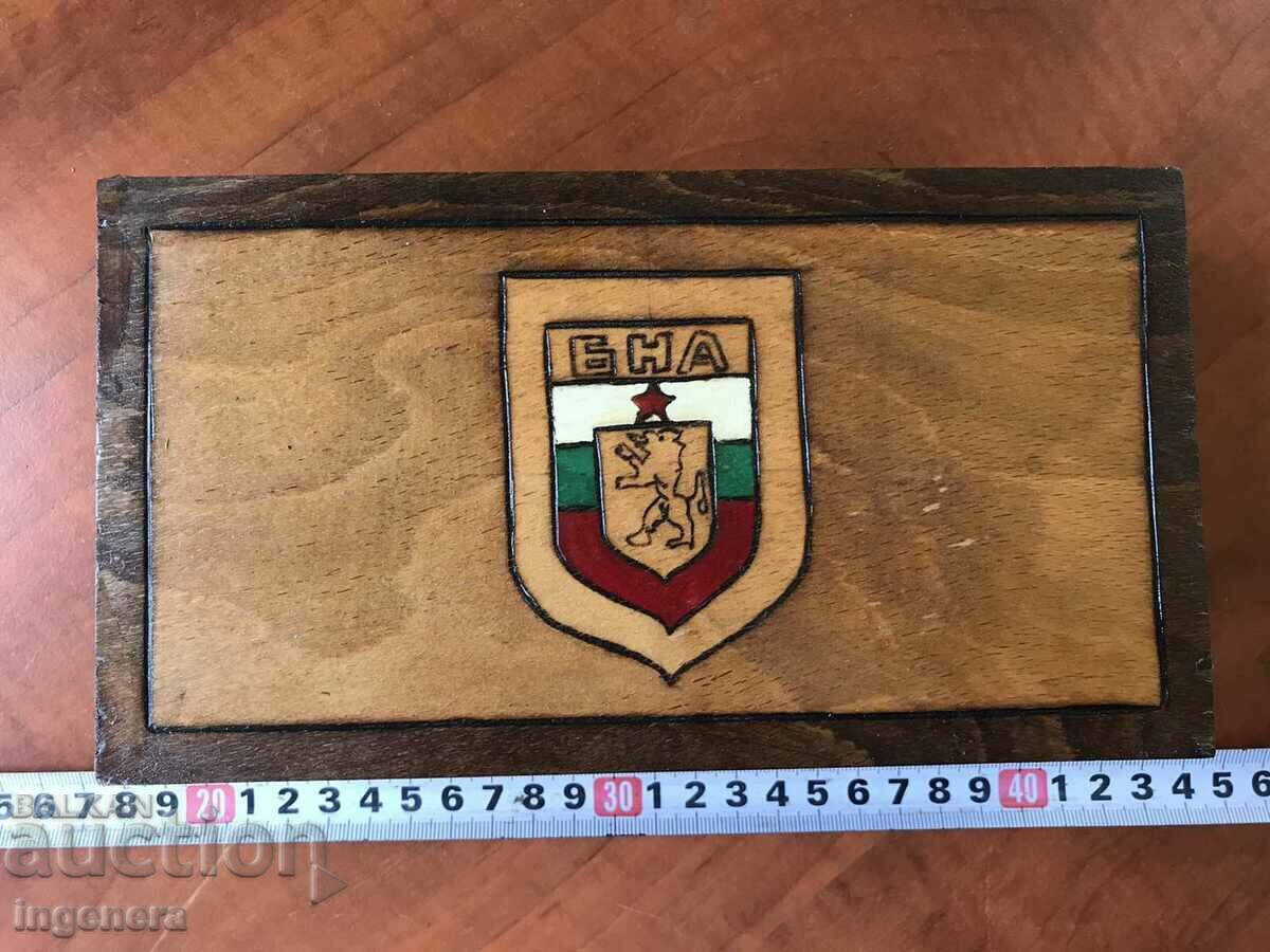 BOX WOOD PYROGRAPH DRAWING ANTIQUE FROM SOCA MOSTRA with price 38.00 BGN | € 19.43 BOX WOOD PYROGRAPH DRAWING ANTIQUE FROM SOCA MOSTRA with price 38.00 BGN | € 19.43