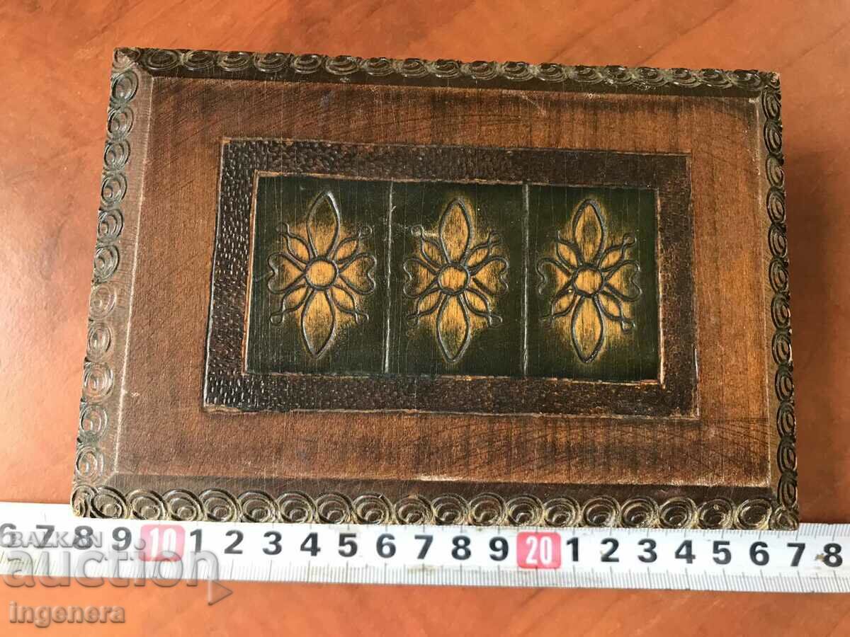BOX WOOD PYROGRAPH DRAWING ANTIQUE FROM SOCA MOSTRA with price 48.00 BGN | € 24.54 BOX WOOD PYROGRAPH DRAWING ANTIQUE FROM SOCA MOSTRA with price 48.00 BGN | € 24.54