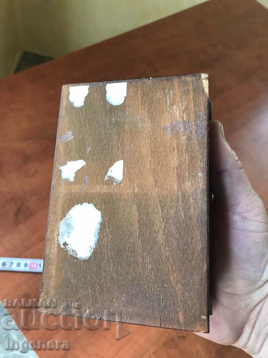 BOX WOOD PYROGRAPH DRAWING ANTIQUE FROM SOCA MOSTRA - 6 BOX WOOD PYROGRAPH DRAWING ANTIQUE FROM SOCA MOSTRA - 6