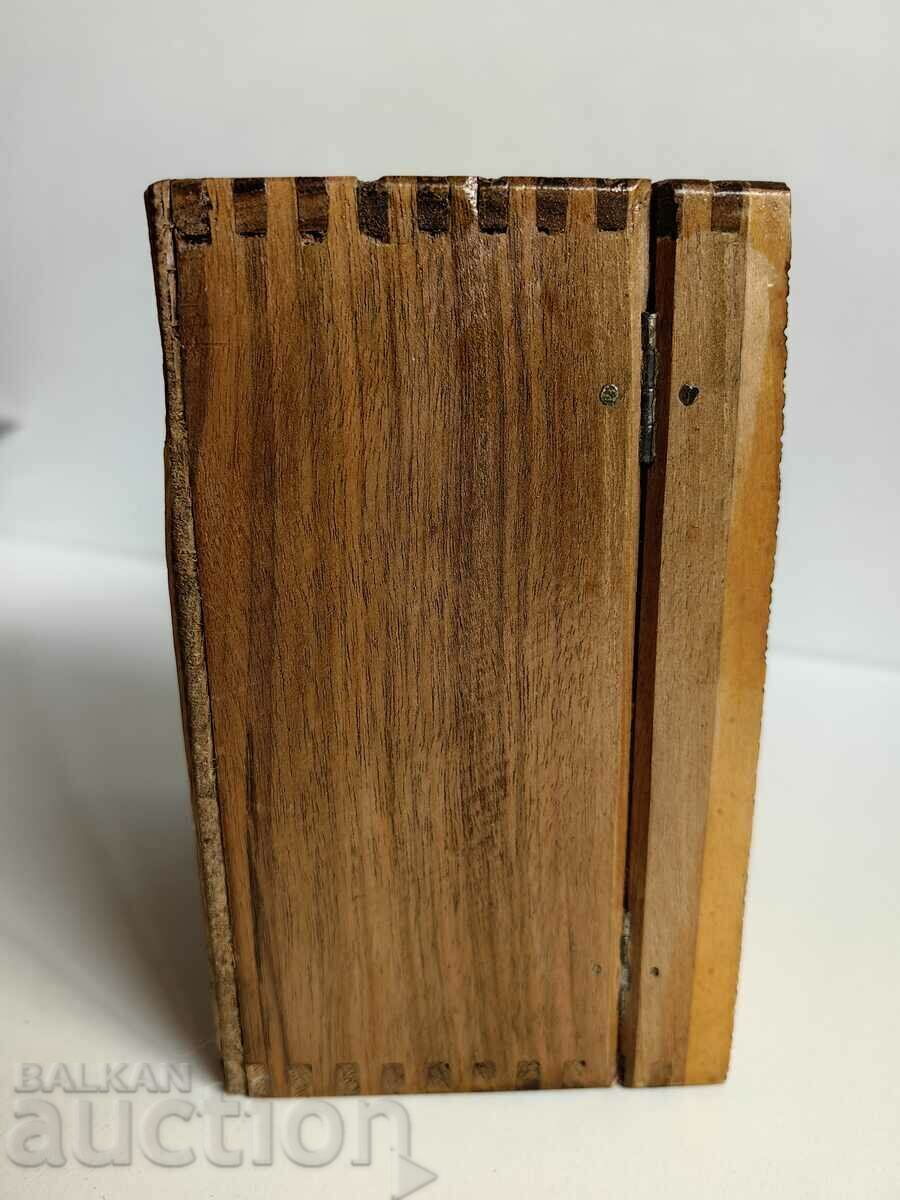 1930s KINGDOM OF BULGARIA UNUSED BOX PLATE ALARM CLOCK - 6