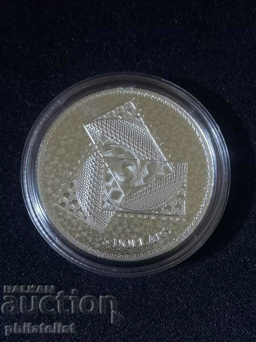 Tokelau 2022 - $5 - Magnum Opus - 1 OZ Silver Coin