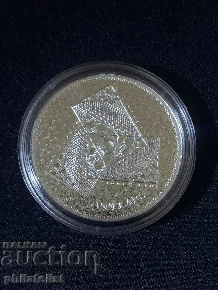 Τοκελάου 2022 - 5 $ - Magnum Opus - Ασημένιο νόμισμα 1 OZ