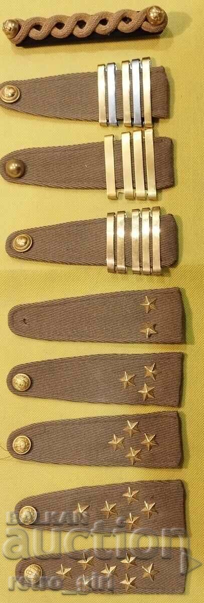 Epaulettes, epaulettes - 9 pieces. with price 49.90 BGN | € 25.51 Epaulettes, epaulettes - 9 pieces. with price 49.90 BGN | € 25.51