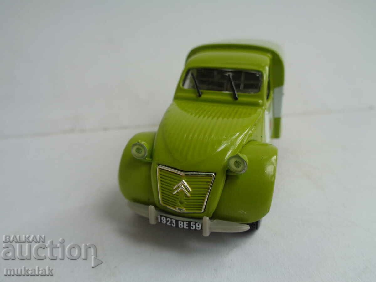 1:43 NOREV CITROEN 2 CV AZU ПИКАП ИГРАЧКА КОЛИЧКА МОДЕЛ с цена 25.00 лв. | € 12.78 1:43 NOREV CITROEN 2 CV AZU ПИКАП ИГРАЧКА КОЛИЧКА МОДЕЛ с цена 25.00 лв. | € 12.78