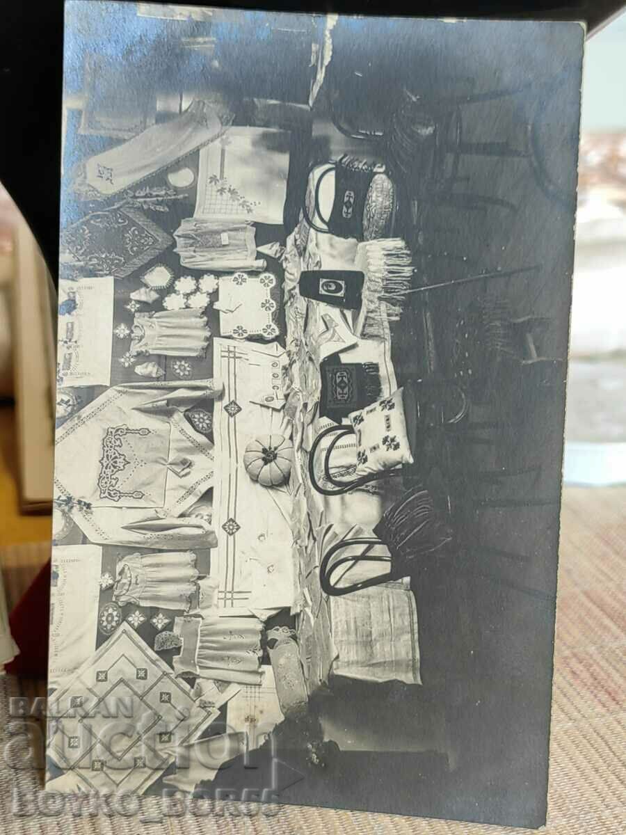 Παλιά αίθουσα εθνογραφίας καρτ ποστάλ της δεκαετίας του 1920