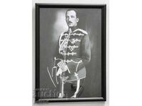 High quality portrait of Tsar Boris III in a frame /c