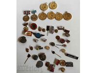 otlevche LOT SOC MEDALS AND BADGES