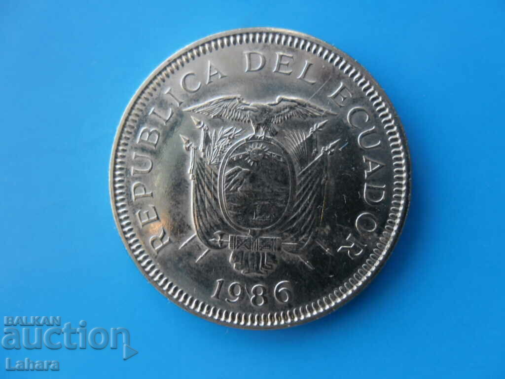 1 Sucre 1986 Ecuador with price 2.00 BGN | € 1.02 1 Sucre 1986 Ecuador with price 2.00 BGN | € 1.02